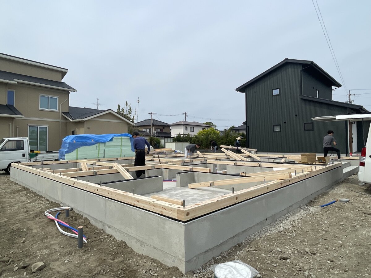 来週上棟です☆ 御前崎市池新田W様邸