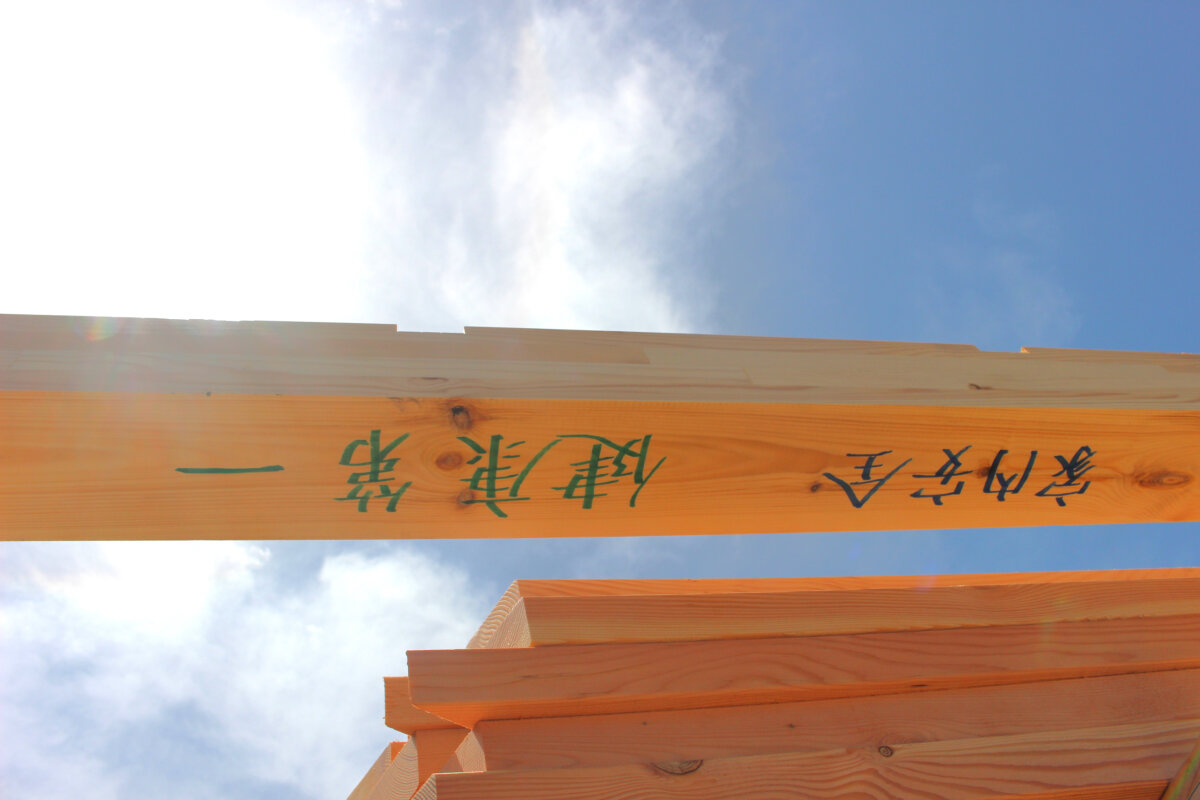 五月晴れの青空の中で＊ 【御前崎市池新田W様邸上棟】