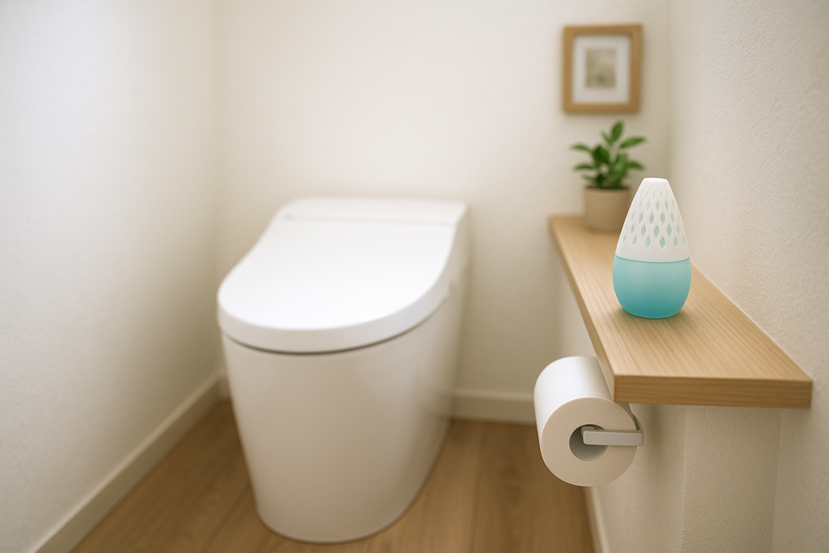 漆喰壁のトイレに消臭剤は必要なのか？