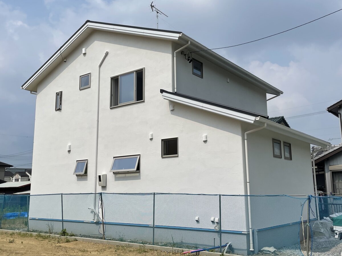 漆喰塗りが始まりました☆ 掛川市上西郷S様邸