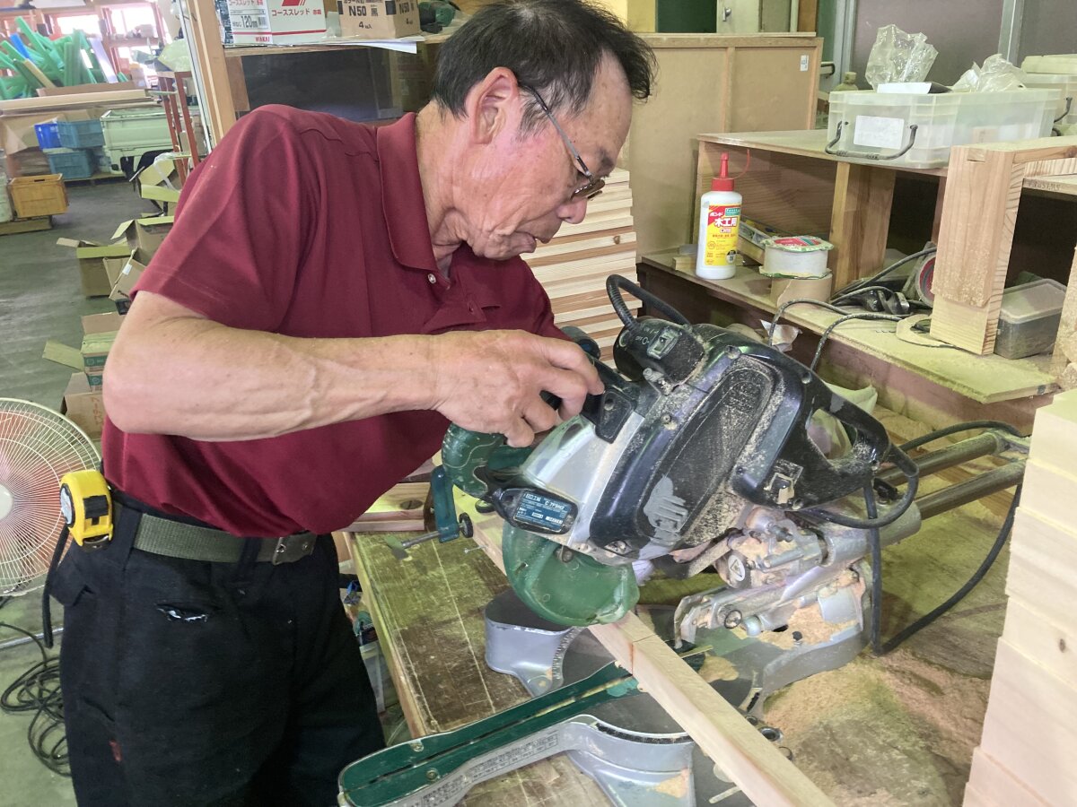 木工教室準備の裏側