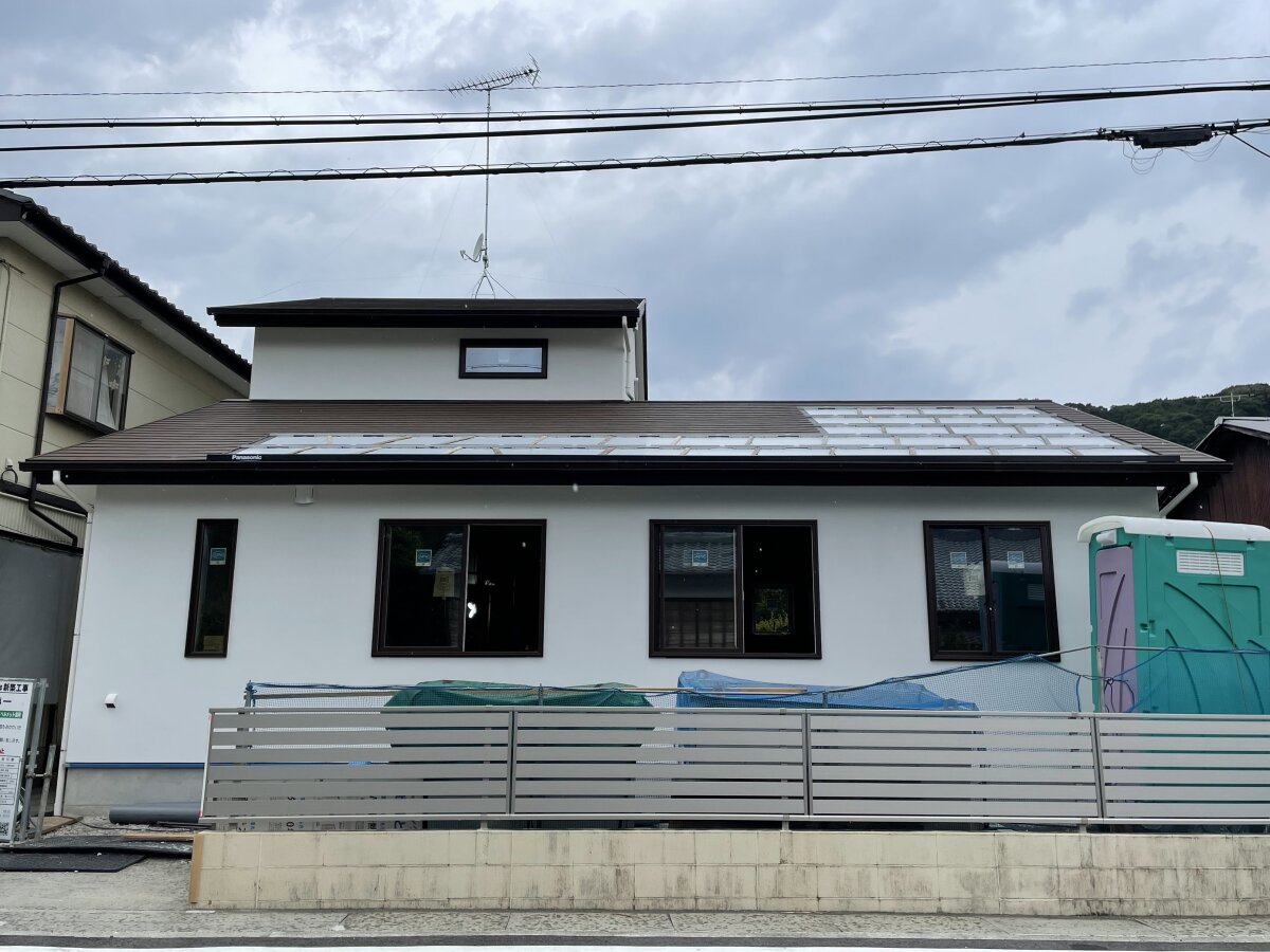 足場が取れました☆ 島田市湯日T様邸