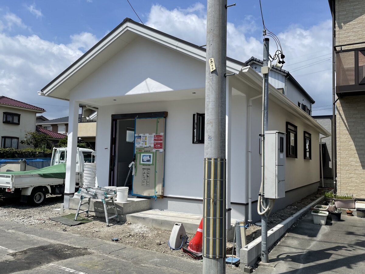 漆喰塗り☆ 藤枝市岡出山M様邸
