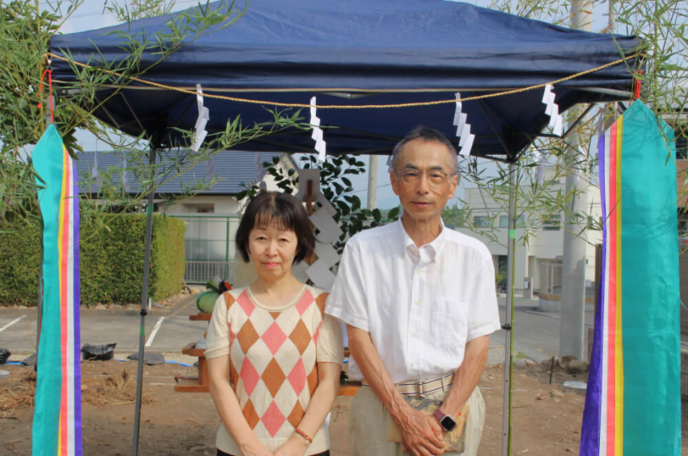 ＊2人でちょうどいい暮らし＊菊川市和田I様邸－地鎮祭－