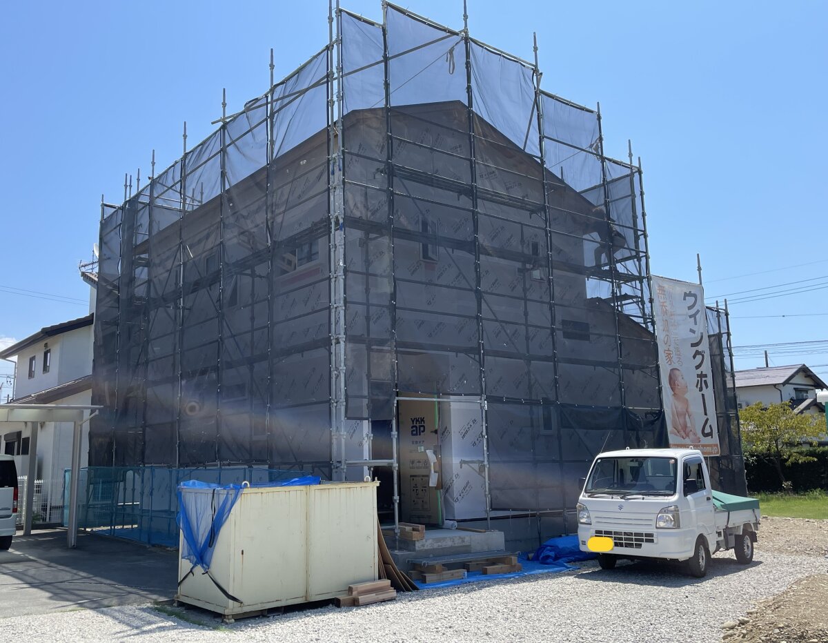 上棟から2週間☆ 掛川市上西郷K様邸