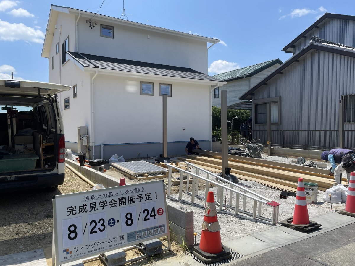 外構工事☆ 掛川市上西郷S様邸