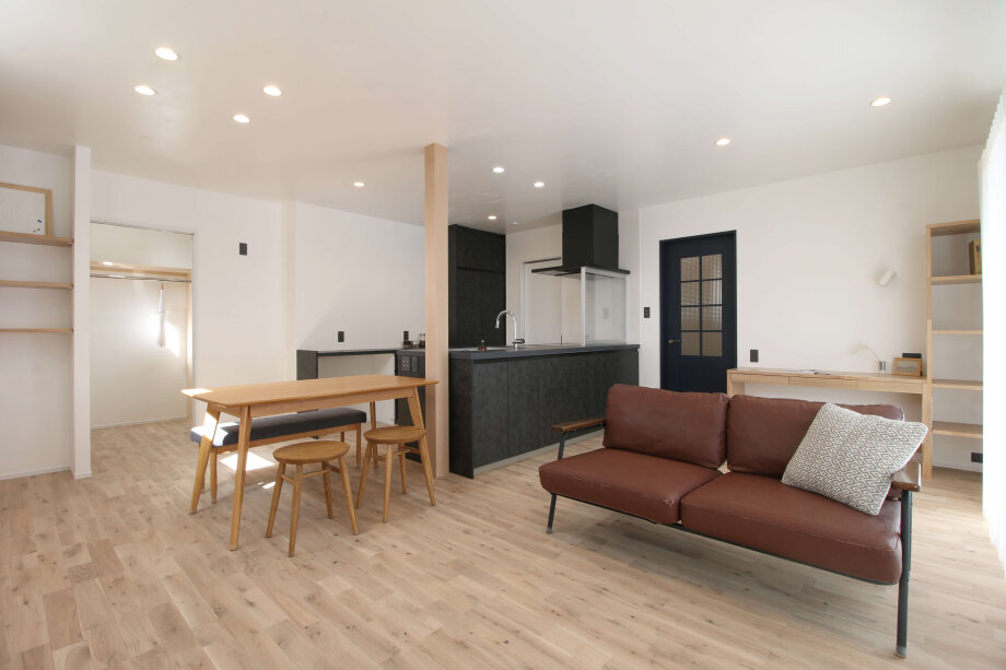 ＃キッチンを中心に「裏動線」が集結！ ママに寄り添った家事ラクなお家