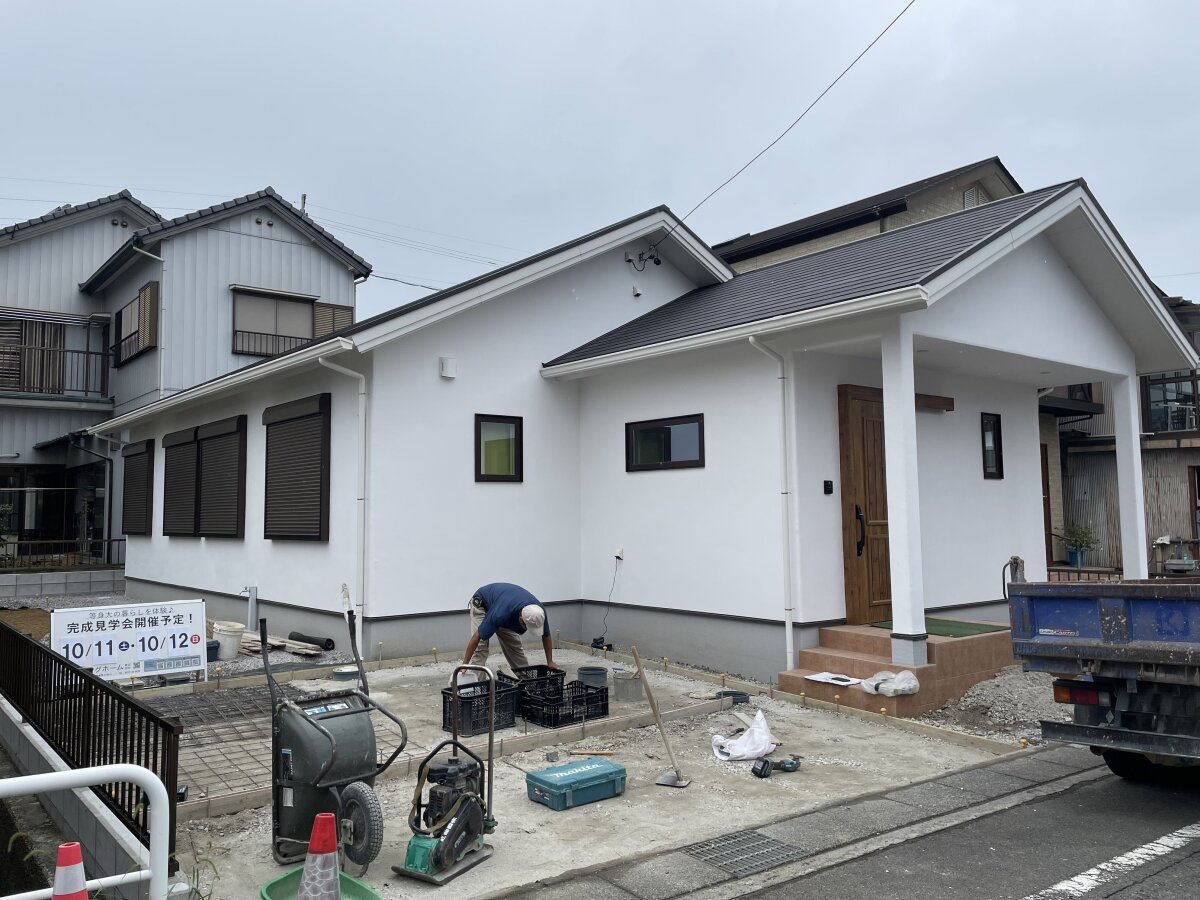 外構工事☆ 藤枝市岡出山M様邸